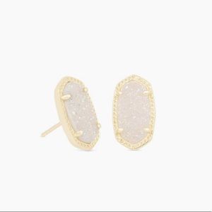 Kendra Scott Ellie Studs- Gold & Iridescent Drusy